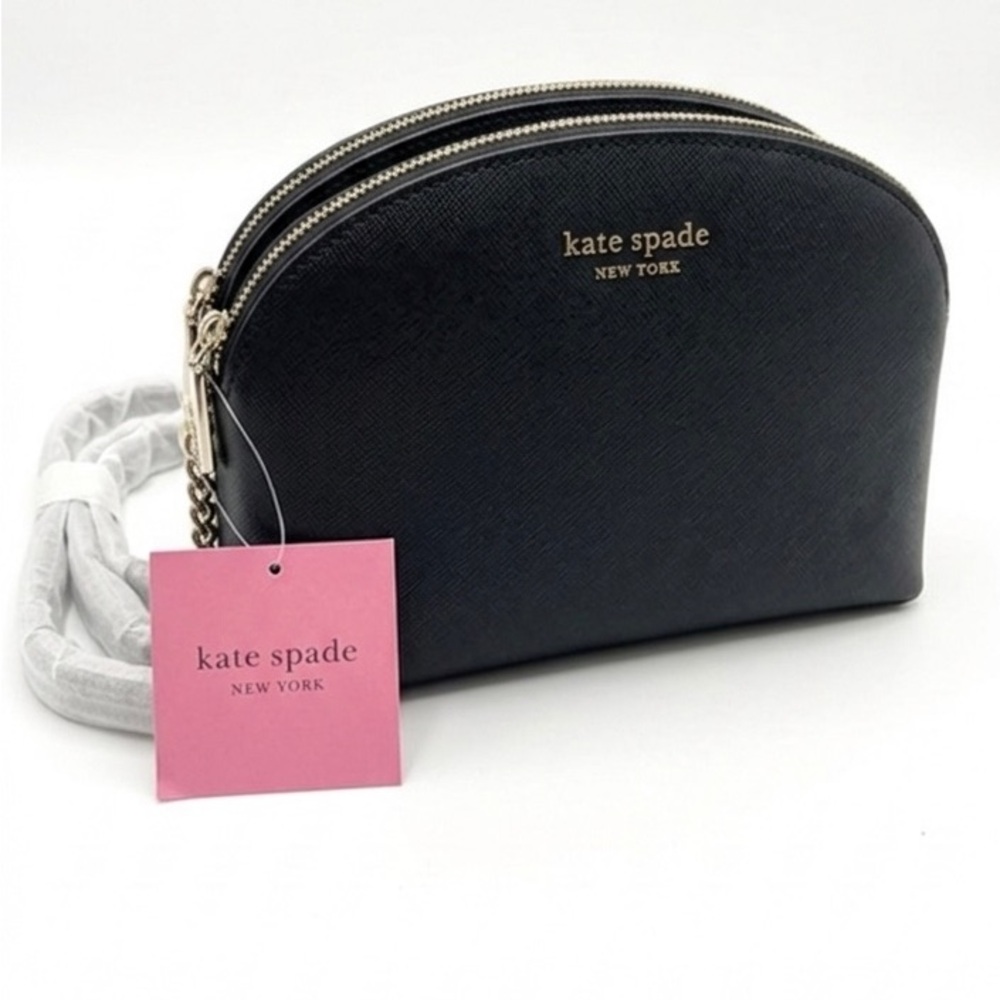 NWT Kate Spade Black Dome Crossbody Bag